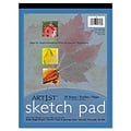 Pacon® Art1st® Sketch Pad; White, 9(W) x 12(L), 50 Sheets