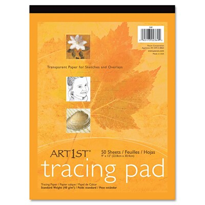 Pacon® Art1st® Tracing Paper, White, 14 x 17", 50 Sheets