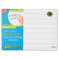 GoWrite!® Self-Stick Dry Erase Handwriting Sheets, 11”x 8 ¼”, 30 Sheets