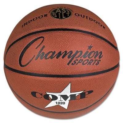 Champion Sports 30 Dia Composite Basketball; Brown