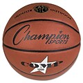 Champion Sports 30 Dia Composite Basketball; Brown