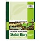 Pacon Ecology 8.5 x 11 Spiral Bound Sketch Pad, 70 Sheets/Pad (PAC4798)