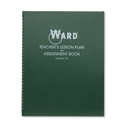 Hubbard Company Ward Teachers 6-Period Lesson Plan Book; Green