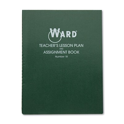 Hubbard Company Ward Teachers 8-Period Lesson Plan Book; Green