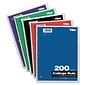 Oxford 5-Subject Notebook, 8 1/2 x 11, College Ruled, 200 Sheets, Assorted Colors (65581)