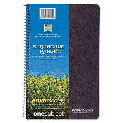 Roaring Spring Environotes BioBased Earthtones 1-Subject Notebook, 6 x 9.5, College Ruled, 70 Shee
