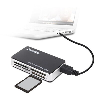 Energizer® Multi-Fit USB 2.0 Digital Card Reader