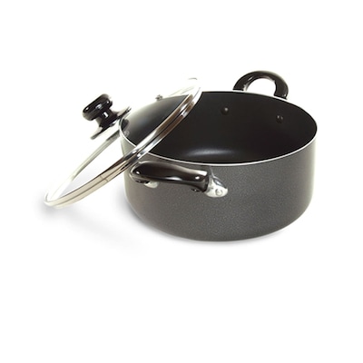 Better Chef® 8 qt (3mm Aluminum) Dutch Oven, Black