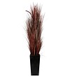 Laura Ashley 84" High End Realistic Silk Burgundy Onion Grass and Cattails Floor Plant