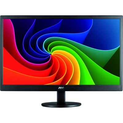 AOC E970SWN 18 1/2 Widescreen LED LCD Monitor; Black