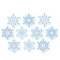 Beistle 4 1/2 Mini Snowflake Cutouts; 70/Pack