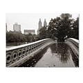 Trademark Fine Art Bow Bridge 2010 35 x 47 Canvas Art