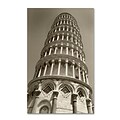 Trademark Fine Art Pisa Tower II 16 x 24 Canvas Art