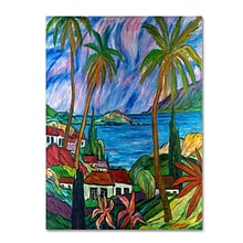 Trademark Fine Art Tropical Paradise 24 x 32 Canvas Art