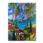 Trademark Fine Art 'Tropical Paradise' 24" x 32" Canvas Art
