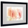 Trademark Fine Art Coral Composition 16 x 20 Black Frame Art