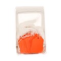JAM Paper® Gift Tags with String, Mini, 1 3/4 x 1 1/10, Orange, 50/Pack (391919112)