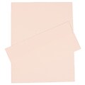 JAM Paper® #10 Business Stationery Set, 4.125 x 9.5, Strathmore Bright White Pinstripe, 100/Pack (303024437)