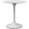 Modway Lippa 28 Fiberglass Dining Table; White