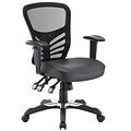 Modway Articulate Vinyl Mid Back Office Chair; Black (848387008338)