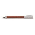 Faber-Castell Ambition Fountain Pen, Medium Nib, Pearwood Brown