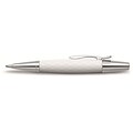 Faber-Castell E-Motion Rhombus Ballpoint Pen, White