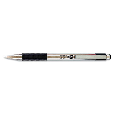 Zebra Retractable Gel Pen, Medium Point, 0.7mm, Black Ink (41311)