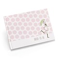 HBH™ Bride To Be Shower Guest Book, Pink and White
