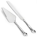 HBH™ Calla Lily Serving Set With Silver-Plated Handles