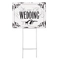 HBH™ Vintage This Way to the Wedding Yard Sign