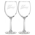 HBH™ 25th Anniversary Wine Glasses, Clear