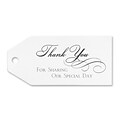 HBH™ Thank You for Sharing Our Special Day Favor Tags, White