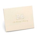 HBH™ In Loving Memory Guest Book, Ivory
