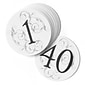 HBH™ Round Filigree Table Number Cards "1-40"