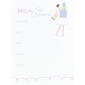 HBH™ Bridal Shower Gifts Invitations; White/Pink