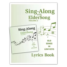 Eldersong® Sing-Along With Eldersong CD and Lyrics Book Volume 3