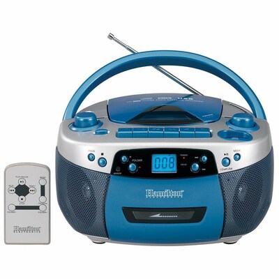 Hamilton Beach AM FM MP3 Cassette CD Player With USB Remote