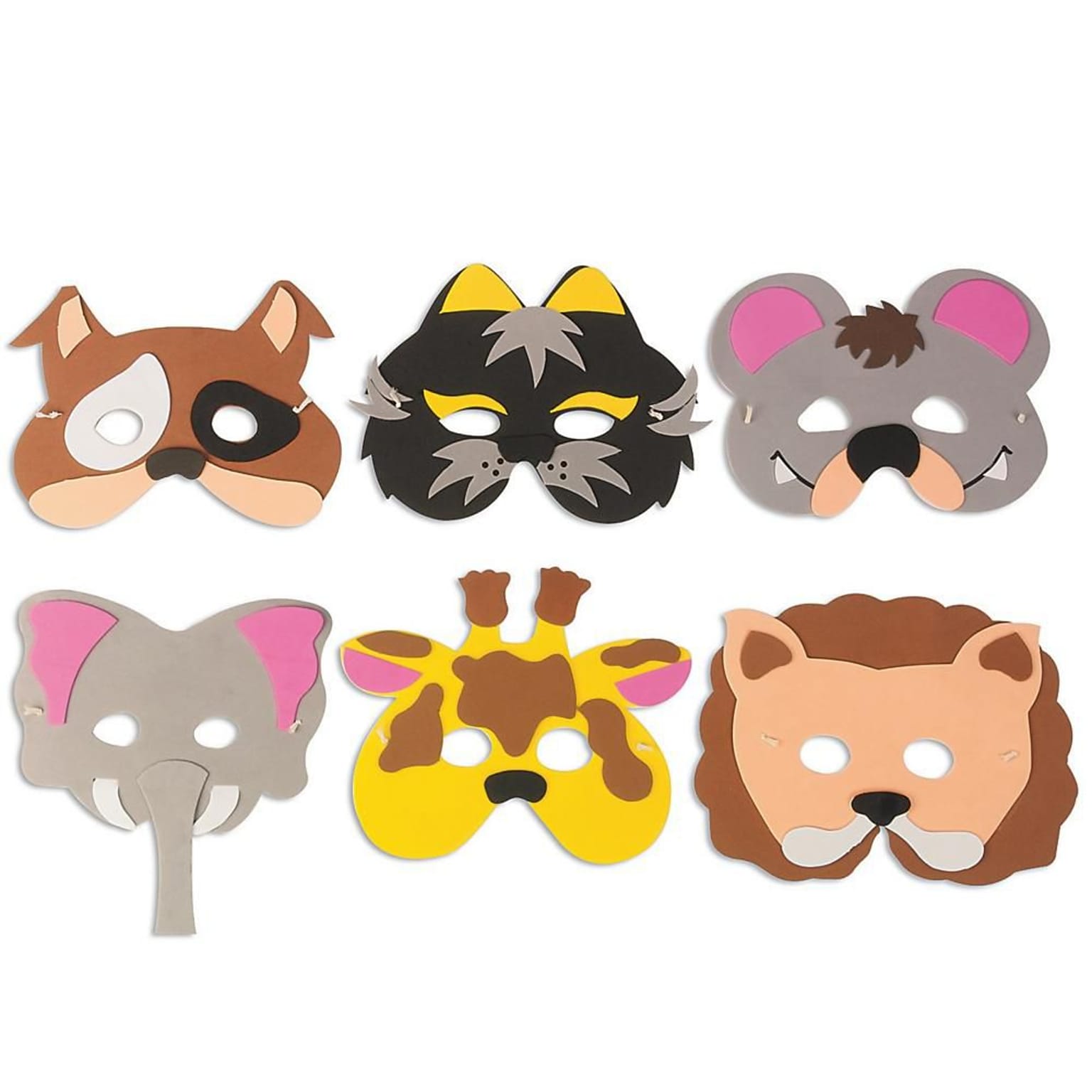 Super Foam Animal Mask Kit