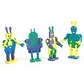 S&S Worldwide Super Foam Alien Robots Craft Kit, 12/Pack