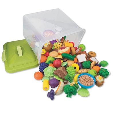 Learning Resources® Classroom Play Food Set, 80/Pack