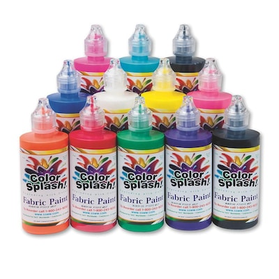 Color Splash Fabric Paint, 4 oz.