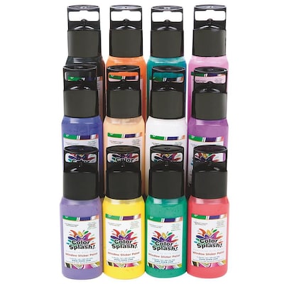 Color Splash® 2 oz. Window Cling Paint, Mult-Colored (PT3322)