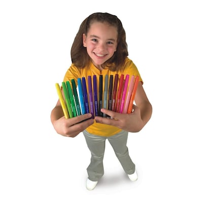 Color Splash® Broadline Markers Plus Pack, 256/Pack