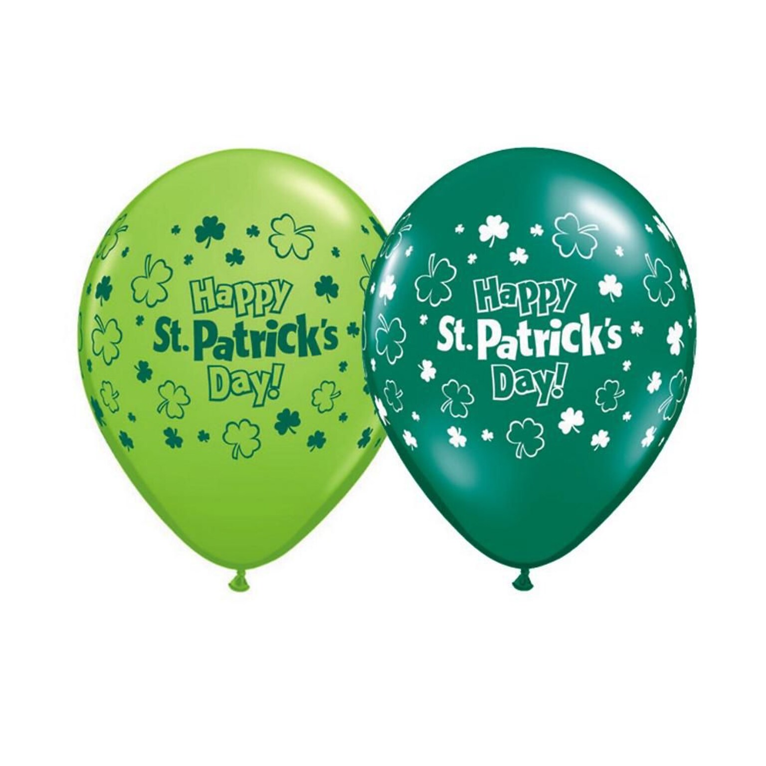Pioneer® Balloon 11 St. Patricks Day Balloon, Green, 25/Pack