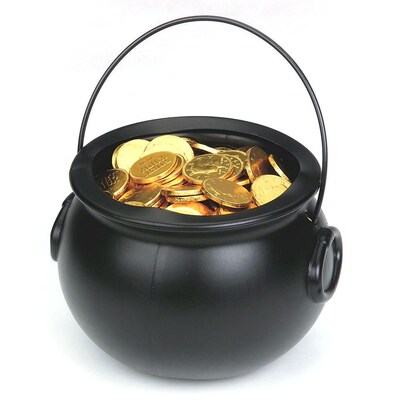 S&S® Pot of Gold Chocolate Coins