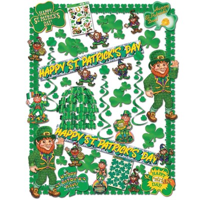 S&S® Deluxe St. Patricks Day Decorating Kit