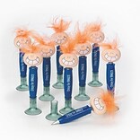 S&S® Crazy For Bingo Bobblehead Pen, Blue, 12/Pack