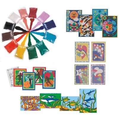 S&S® Sand Art Easy Pack, 48/Pack