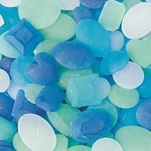Beadery® Plastic Sea Glass Look Mosaic Mix, 200/Set