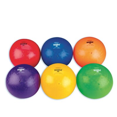 Spectrum™ Koogle™ PG Playground Ball Set, 8 - 8 1/2(Dia.), Assorted, 6/Set